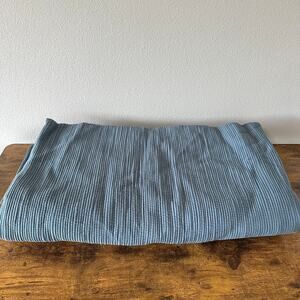 Restoration Hardware Channel Stitch Cotton Voile Coverlet King